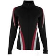 thumbnail image 3 of Holloway Sportswear S Womens Aerial Jacket Black/Silver/Scarlet 229772, 3 of 4