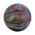 thumbnail image 1 of Color 7 Baloncesto Reflectante Resistente Al Desgaste de Pu para Adultos Pelota Creativa Baloncesto Deportivo Luminoso de Pu ANGGREK  Otros, 1 of 8