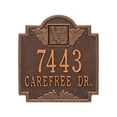 thumbnail image 1 of Whitehall 5006AC Monogram - Standard Wall - Two Line- Antique Copper, 1 of 1