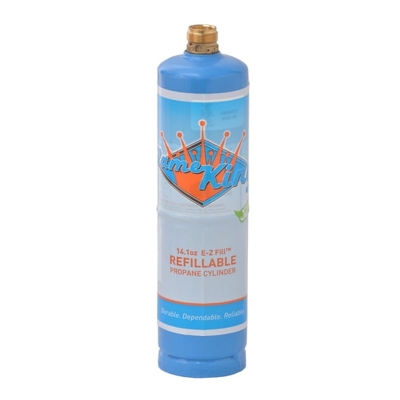 Flame King 14.1 oz Empty Refillable Propane Cylinder