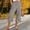Gray, variant on JUSLIO Capris for Women Linen with Pockets Casual Fashion Straight Leg Loose Capris Coffee L