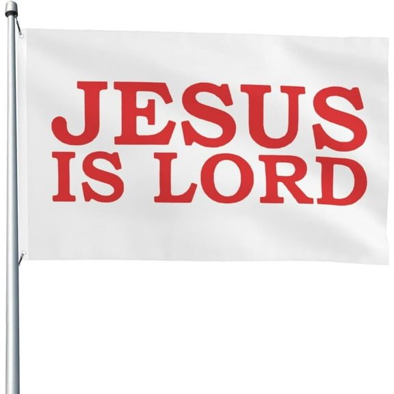 Jesus Is My Lord Flag 4x6 Ft Outdoor Decoration Banner Yard Flag With Grommets
