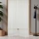thumbnail image 4 of Cortina de puerta de encaje de verano autoadhesiva, sin perforaciones, para puerta, sala de estar o dormitorio., 4 of 6