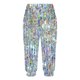 thumbnail image 4 of Mujeres Capri Pantalones Casual Suelto Largo Pantalones de Impresión con Corbata Elástica Cintura Y Bolsillos, 4 of 6