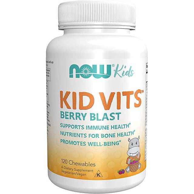 Multivitamínicos para Niños Dprisa Now Kid Vits Berry Blast 120 Gomitas Kid Vits Berry Blast