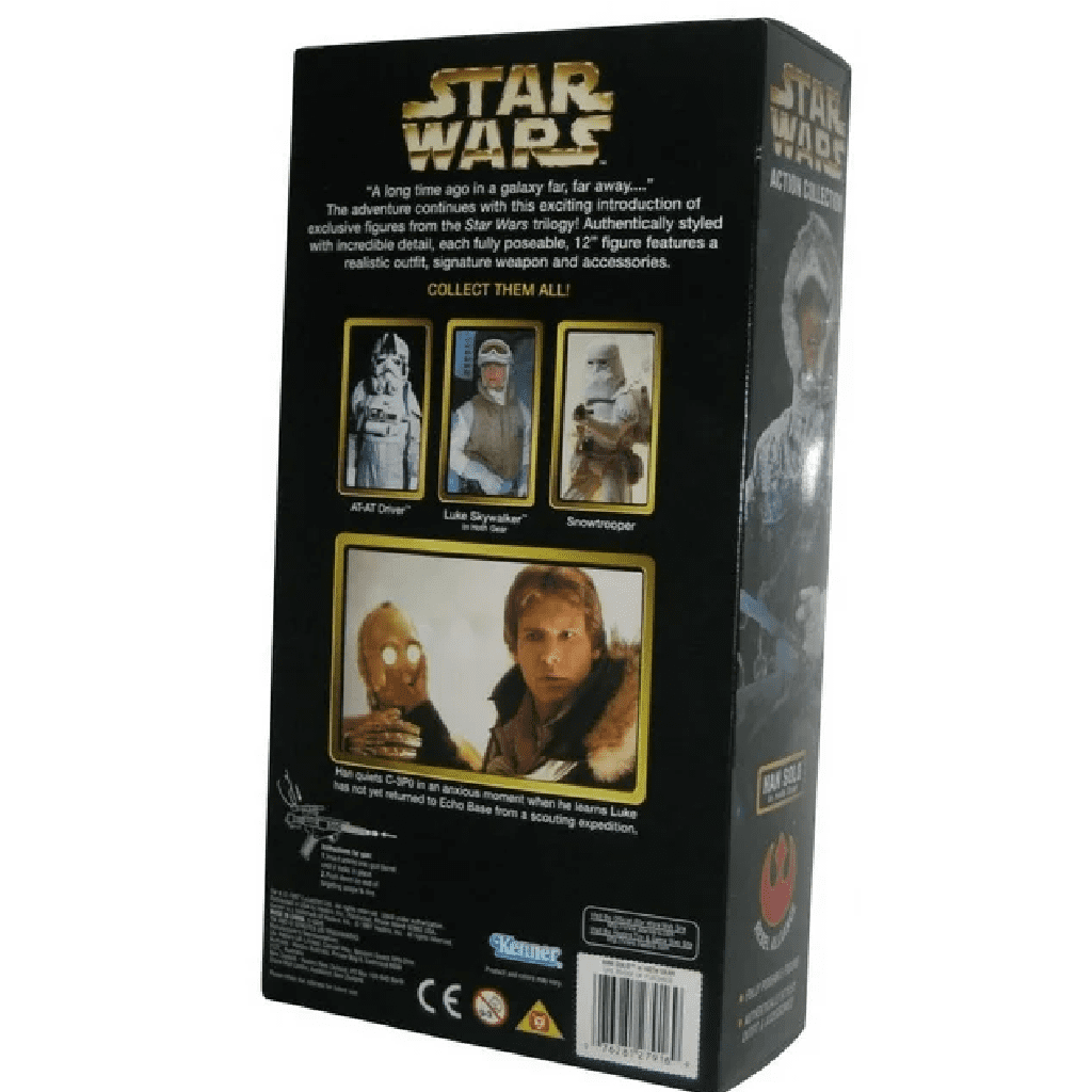 Star Wars Action Collection Han Solo In Hoth Gear 12