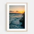 thumbnail image 2 of Swami's at Sunset - Encinitas California Photography Sunset Ocean Coast Beach Waves Nature Scenic Unframed Wall Art Print 20 x 28 inches, 2 of 60