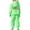 Green, variant on Boys Girls Sweatsuit Set 2PC Long Sleeve Letter Printing Blue Tracksuit Hoodie and Sweatpants Warm Fall Winter Clothes Boys Girls Active Tracksuit Set 2T