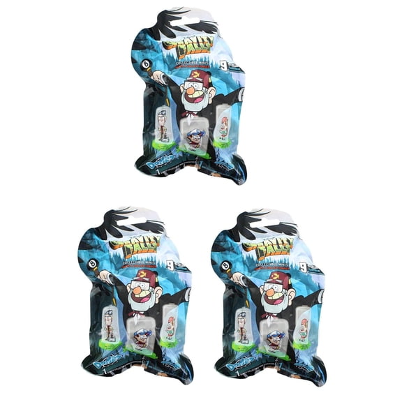 Gravity Falls Series 2 Domez Blind Bag Collectible Minis - Lot of 3
