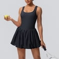 thumbnail image 3 of AEXTO Robe de Tennis avec Short Intégré et Soutien-Gorge Robe Athlétique pour Femmes Été Golf Active Robe d'Entraînement, 3 of 16
