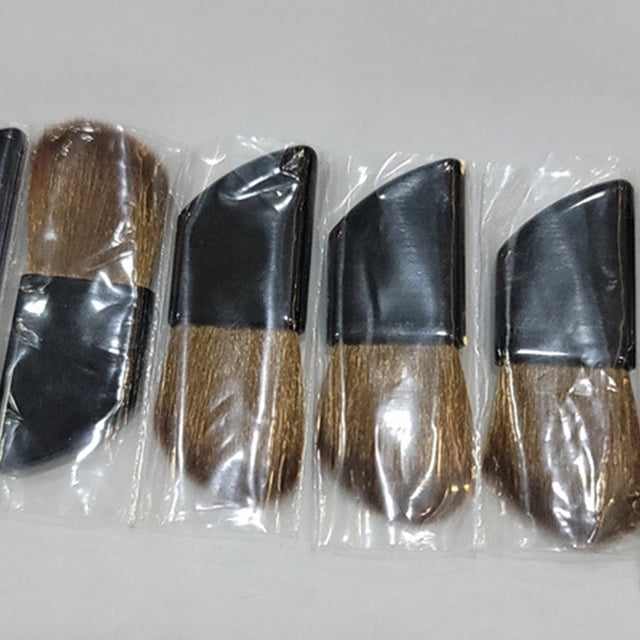 BESTYASH 2Ud Brochas De Rubor Y Base Compactas Para Maquillaje Diario Con Suaves Y Mango Ergonómico
