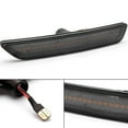 thumbnail image 2 of Xotic Tech 2x Smoked Lens Amber LED Front Side Marker Light Lamp Kit for Ford Mustang 2010-2014, Direct Replace, Super Bright 27-SMD, 2 of 8