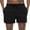 Black, variant on QPNGRP Mens 5 inch Swim Trunks Swim Shorts Swimwear Stretch Quick Dry Beach Shorts with Zipper Pockets