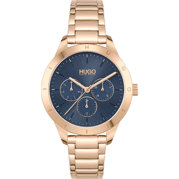 Hugo Boss Friend Chronograph 1540092 Blue Dial Bracelet 38mm Womens Watch