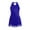 Blue, variant on Haitryli Kids Girls Rhinestones Latin Jazz Dance Dress Sparkly Tango Rumba Samba Dance Costume Fringe Leotard Yellow 16