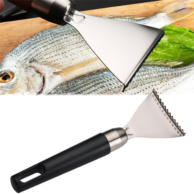 Stainless Steel Sharp Fish Scale Remover Fish Tool Stainless Steel Fish Remover Portable Fish Scale Remover Fish Descaler Tool Reliable Fish Scraper Fish Cleaner Tool