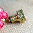 1/2 & 3/4 Inch Brass Faucet Adapter Washing Machine Hose Fittings Quick