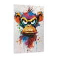 thumbnail image 2 of 1000 PCS Angry Monkey Graffiti 1000 Piece Vibrant Jigsaw Puzzle,Wonderful Imagination,Enjoy The Puzzle Solving Process,Funny Animal Graffiti Wooden Stress Relieving Puzzle,Brain Challenge, 2 of 6
