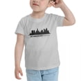 thumbnail image 3 of Los angeles City California Silhouette Cute Toddler Tshirts for Boys Girls (Gray, Youth M), 3 of 5