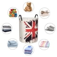 thumbnail image 5 of ZICANCN United Kingdom Flag Laundry Basket Organizer, Dirty Clothes Hamper for Bathroom Kids Girls Boys Laundry Hamper Small, 5 of 7