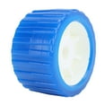 thumbnail image 1 of Marine Rib Roller, Blue Boat Trailer Wobble Rollers  for Boats Yachts Trailers 4 Inch OD 75mm Height 19mm ID,5 Inch OD 74mm Height 17mm ID, 1 of 7