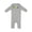 AC-Heather Grey, variant on New Orleans, Louisiana Baby Romper Coveralls