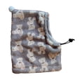 thumbnail image 2 of Gorro cálido para perro, cubierta para orejas, sudadera con capucha con orejas, gorro cálido con cordón para clima frío, disfraz de gorro de invierno oso, 2 of 9