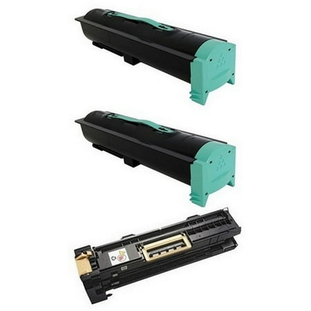 PrinterDash Replacement for Phaser 5500B/5500DN/5500DT/5500DX/5500N Drum/Toner Value Combo Pack (1-Drum Unit/2-Toners) (113R670_1PK/113R668_2PKVB) price history on PriceWatchPro