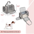 thumbnail image 2 of Transportín para mascotas Mr. Pen para perros y gatos de hasta 6,8 kg, 2 of 9