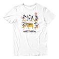 thumbnail image 2 of Disney Mickey Mouse Men's World Famous Vintage Fun T-Shirt (Bright White, S-XXXL), 2 of 4