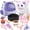 Purple, variant on Gelomee 16 Pcs Cat Toys Interactive for Kids, Stuffed Animals for Girls, Plushie Toy for Toddler Boys with Talking , Birthday Gifts for 1-3 Year Old