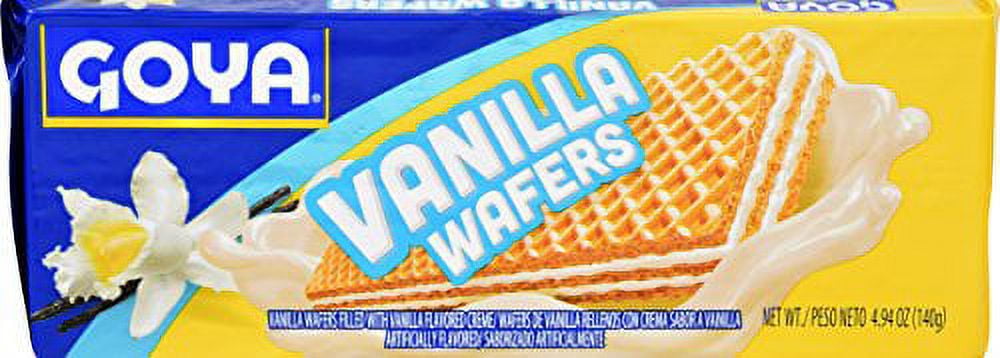 (4 pack) Goya Vanilla Wafer, 4.94 oz