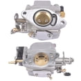 thumbnail image 3 of GELUOXI 2Pcs Upper Lower Carburetor for Yamaha 2-Stroke 20HP 25HP Outboard Motorcycle 1988-2003, 3 of 9