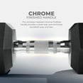 thumbnail image 3 of Sunny Health & Fitness Core Fit Hex Style Dumbbells 40-Pound (Single) - SF-DB03-40, 3 of 5
