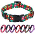thumbnail image 1 of Rhea Rose - Collares Para Perro Con Diseño De Margaritas Y Flores De Verano, Collar Ajustable Para Cachorros, Color Verde Pequeño, 1 of 1
