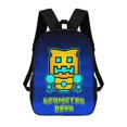 thumbnail image 1 of Game Geometry Dash Lite Geometry Dash Logo Backpack Casual Daypack School Bag Backpack Satchel Rucksack Shoulder, 1 of 5
