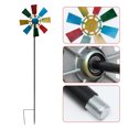 thumbnail image 4 of 1Pc Colorful Windmill Stake Garden Decorative Windmill Chic Lawn Insert Rod, 4 of 7