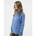 thumbnail image 2 of J. America Women’s Mélange Fleece Cowl Neck Sweatshirt, 2 of 5