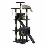 Go Pet Club HC-003 63 in. Economical Cat Tree with Sisal Scratching Posts
