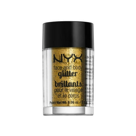 Nyx Glitter - (3 Pack) NYX Face & Body Glitter 05 Gold
