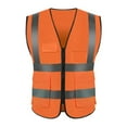 thumbnail image 5 of Yesbay Reflective Breathable Cloth Safety Protective Vest, Dark Green, 5 of 7