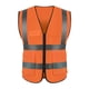 thumbnail image 5 of Chaleco protector de seguridad de tela transpirable y reflectante Yesbay, verde oscuro, 5 of 7