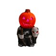 thumbnail image 2 of Wpawbk Halloween LED Lights Pumpkin Riders, Tabletop Ornament, Glowing Small Pumpkin Head Ghost, Resin Yard Decor, Energy-Efficient, Festive Gift, Whimsical Design, 2 of 6