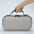 thumbnail image 4 of EVA Hard Shell Travel Case for Samsung Portable Projectors - Oxford Cloth Exterior, Waterproof & Wear-Resistant, Shockproof Middle Layer, Soft Fleece Lining for Scratch Protection - Ideal for Outdoor, 4 of 5