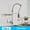Silver Chrome, variant on Senlesen Spring Kitchen Sink Faucet Pull-Down Sprayer Swivel Mixer Tap