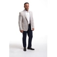 thumbnail image 1 of Elie Balleh Beige Wild Checkered Men's Blazers Sports Coat Jacket, 1 of 1