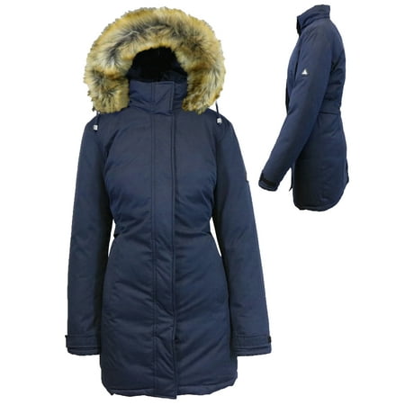 - Women's Heavyweight Parka Jacket With Detachable Hood