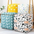 thumbnail image 1 of XWSHYW Contenedores de Almacenamiento Bolsa de Almacenamiento de Gran Capacidad 100 L con Asa Bolsa de Almacenamiento de Gran Capacidad Cubo de Almacenamiento Plegable para Colchas, Mantas y, 1 of 3