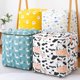 thumbnail image 1 of Bolsa grande de almacenamiento de 100L con asa - Contenedor plegable de tela para mantas, colchas, almohadas y ropa - Transpirable, organizador debajo de la cama y armario, 1 of 2