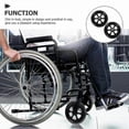 thumbnail image 3 of Replacement Front Wheels for Wheelchairs with Bearings, Set of 2 Pieces, 3 of 4